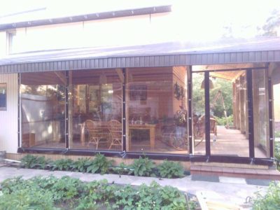 Мягкие окна терраса