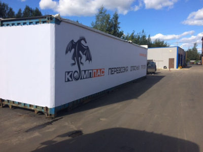 Контейнер тент